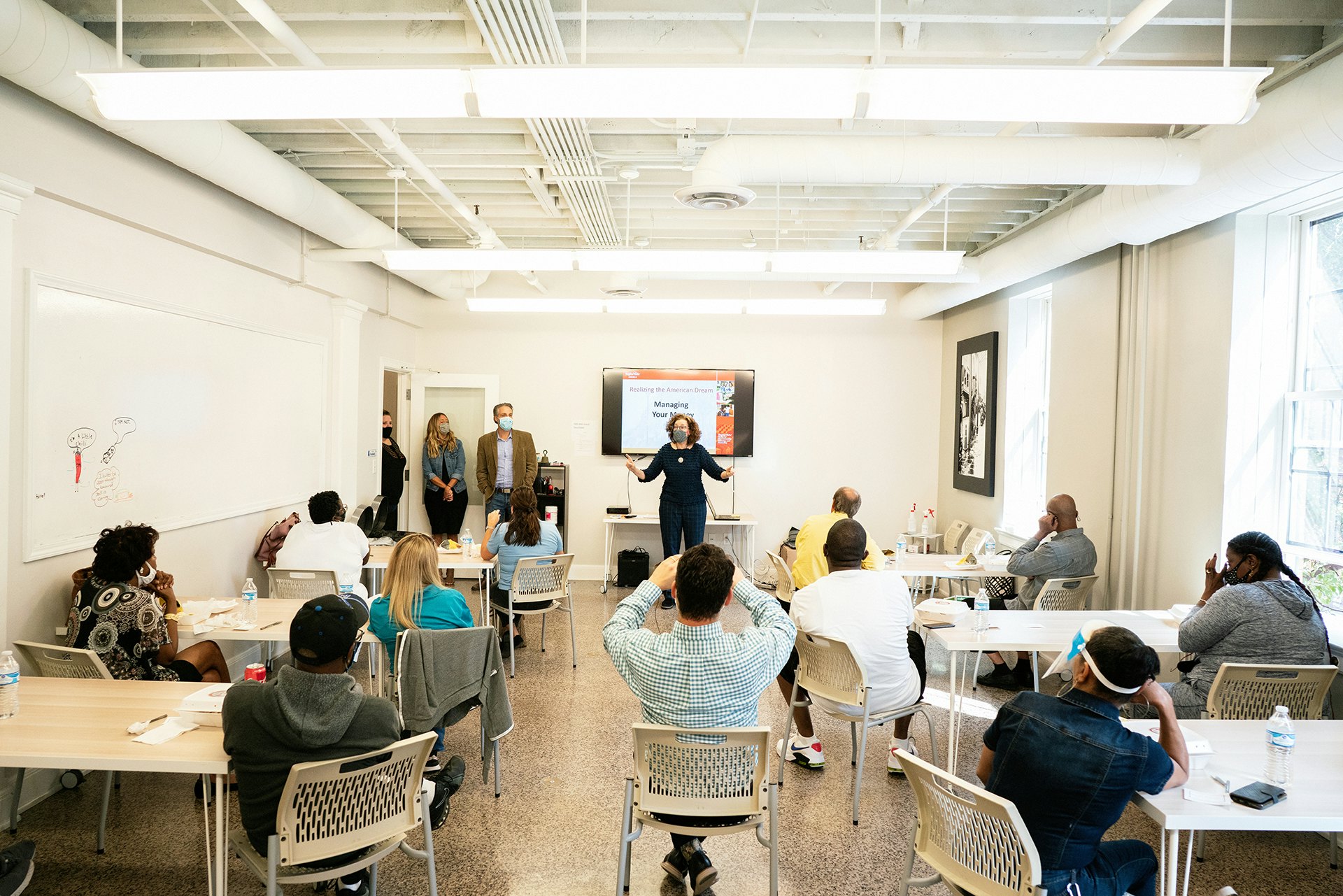 Amy Shir (President/CEO of LHOME) Speaking at Program Launch